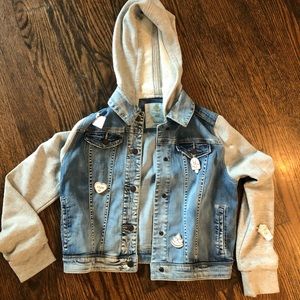 Tucker+Tate hoodie denim jacket from Nordstrom